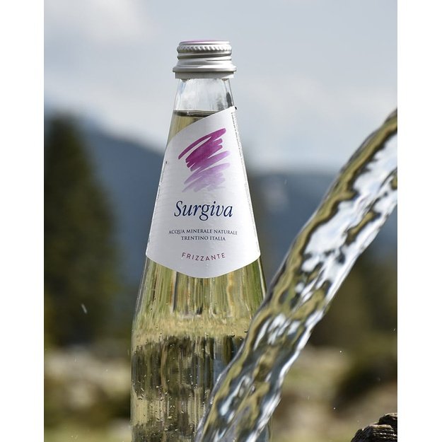 Gazuotas vanduo SURGIVA, 0.25 L, Italija