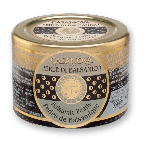 Balzamiko acto perlai, klasikinio skonio, 50 ml, Italija