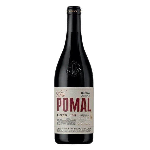 Sausas raudonas vynas VINA POMAL Reserva Rioja DOCa, 0.75 L, Ispanija