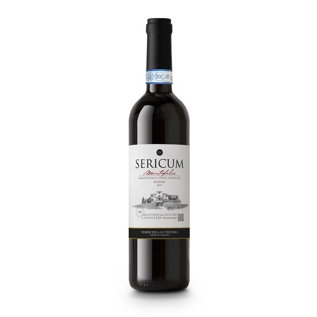 Sausas raudonas vynas SERICUM Montefalco Rosso DOC, 0.75 L, Italija