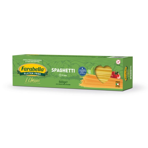 Makaronai Spaghetti, be glitimo, 500 g, Italija