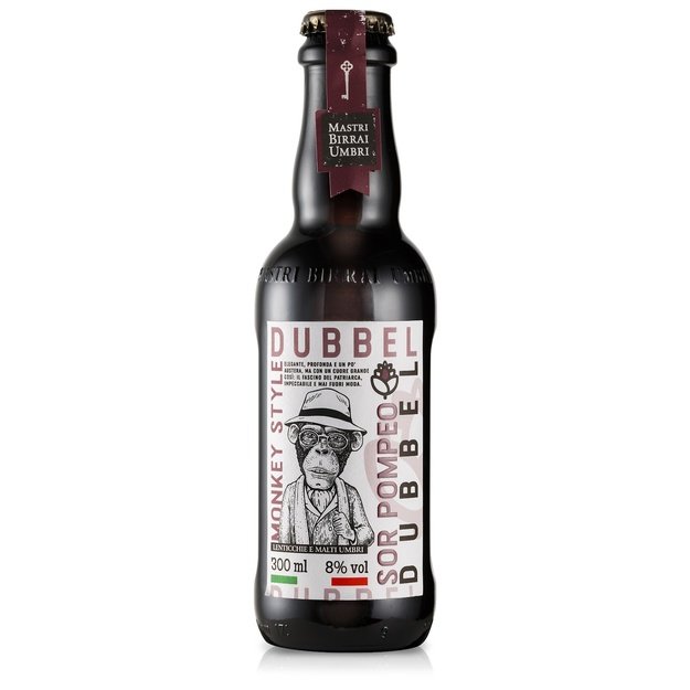 Kraftinis alus Pompeo dubbel, 0.3 L, Italija