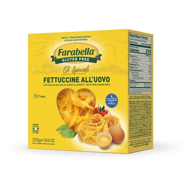 Kiaušininiai makaronai Fettuccine, be glitimo, 250 g, Italija