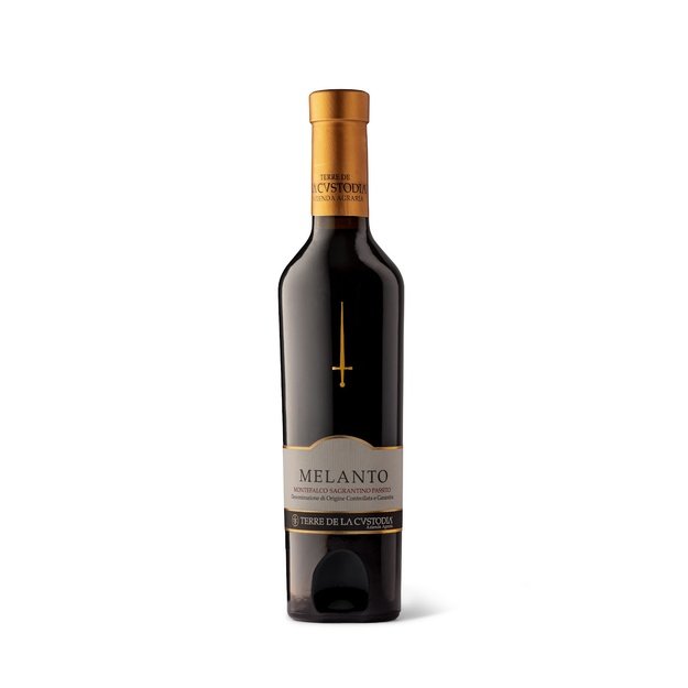 Saldus raudonas vynas (Passito) MELANTO Montefalco Sagrantino Passito DOCG, 0.375 L*, Italija