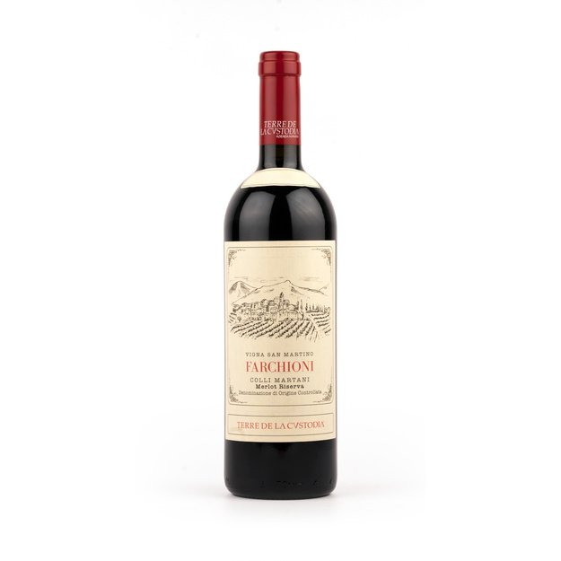 Sausas raudonas vynas VIGNA S.MART Merlot Riserva DOC, 0.75 L, Italija