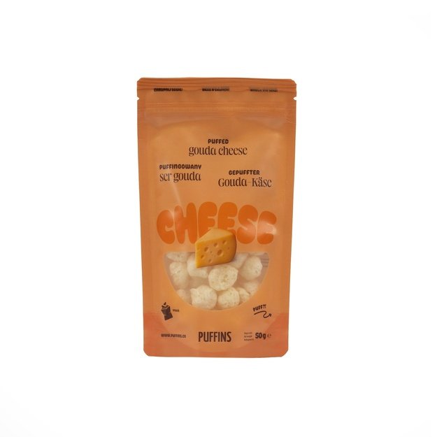 Vakuume džiovintas sūris Gouda, 50 g, Lenkija