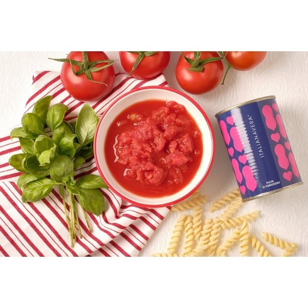 Pjaustyti pomidorai, 400 g, Italija