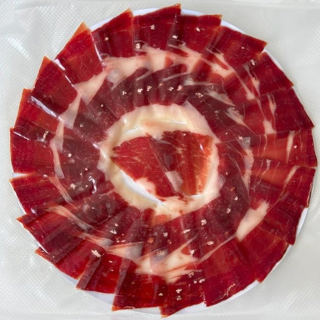 Jamon de Bellota Ibérico 50% pjaustytas peiliu, 60 g, Ispanija