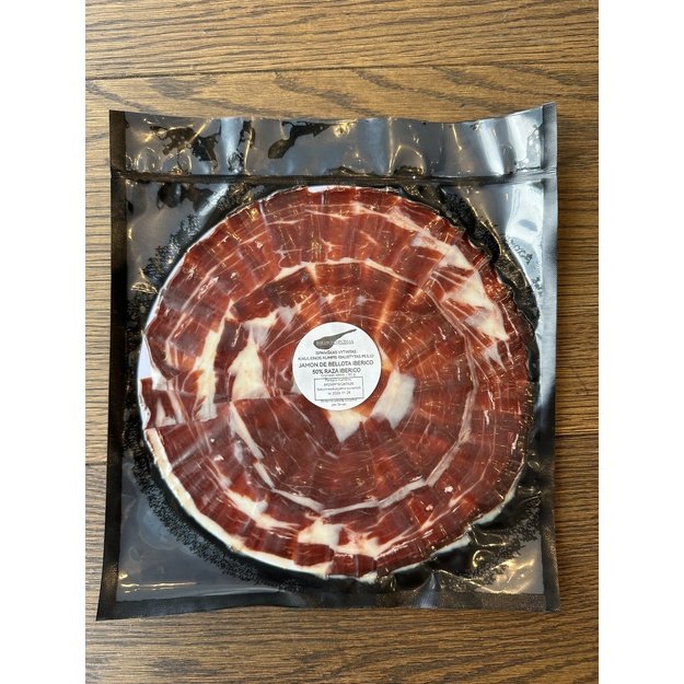Jamon de Bellota Ibérico 50% pjaustytas peiliu, 60 g, Ispanija