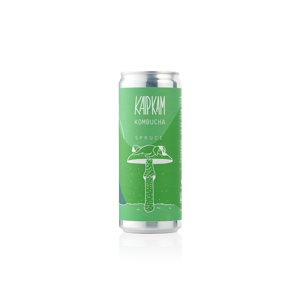 Eglių spyglių Kaip Kam kombučia, 330 ml, Lietuva
