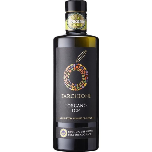 Alyvuogių aliejus su saugoma geografine nuoroda Toscano, 0.5 L, Italija