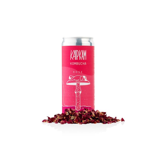 Rožių Kaip Kam kombučia, 330 ml, Lietuva