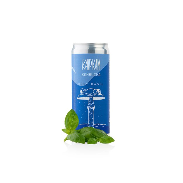Šv. Baziliko Kaip Kam kombučia, 330 ml, Lietuva