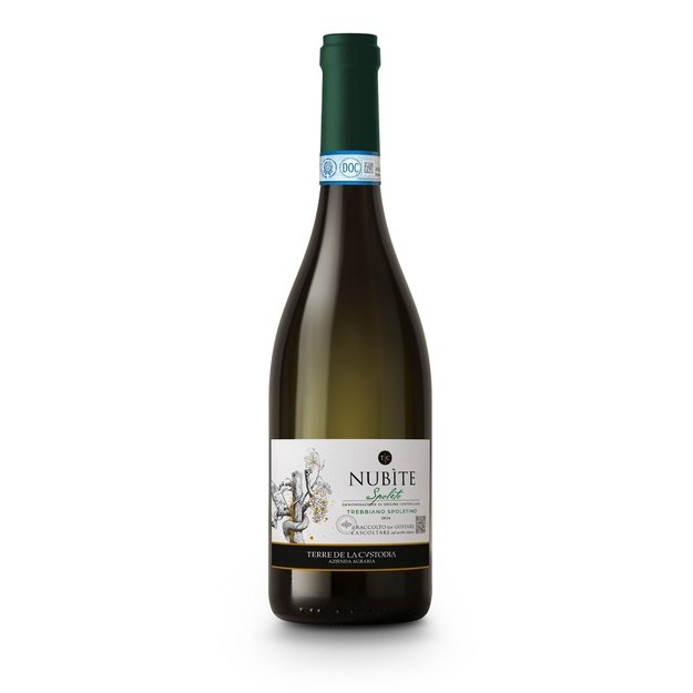 Sausas baltas vynas NUBITE Spoleto DOC Trebbiano Spoletino, 0.75 L, Italija