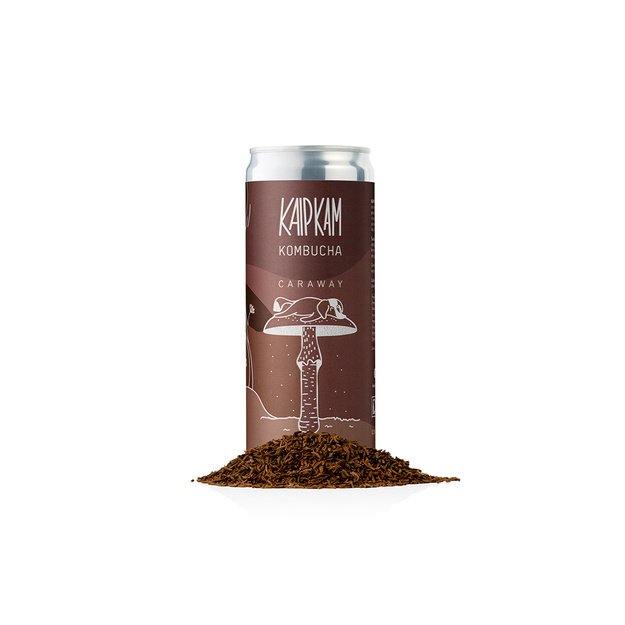 Kmynų Kaip Kam kombučia, 330 ml, Lietuva